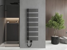 Mexen Neptun, elektrické vykurovacie teleso 1400 x 500 mm, 600 W, čierna, W101-1400-500-2600-70