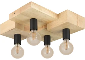 Eglo 43798 - Stropné svietidlo HALKIN 4xE27/40W/230V EG43798