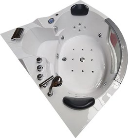 BPS-koupelny Hydromasážna vírivá vaňa Orino 632 135x135