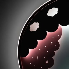 Brilagi -LED Stmievateľné detské stropné svietidlo UNICORN LED/68W/230V 3000-6000K+DO