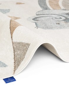 Villeroy & Boch, Detský kusový koberec Villeroy & Boch Boho Kids 106305 Cream Multicolor, 120x170, biela, viacfarebná, detská izba