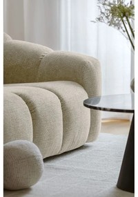 Béžová rohová pohovka (pravý roh/do L) Shell – Miuform