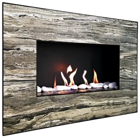 BIO FLAME biokrb Marble 800 Gray