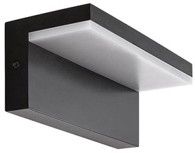 Rabalux 77092 - LED Vonkajšie nástenné svietidlo ZARAGOZA LED/10W/230V IP54 čierna