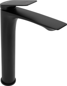 Rea Avalon, vysoká umývadlová batéria h-305, čierna matná, REA-B1126