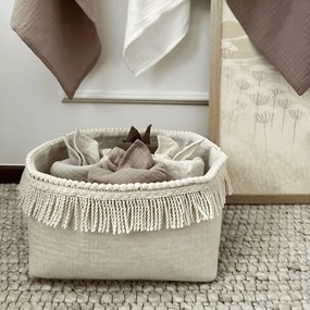 Mušelínová plienka z organickej bavlny ružová 70x70 cm