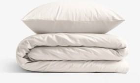 Goldea bavlnené posteľné obliečky - slonová kosť 140 x 200 a 70 x 90 cm