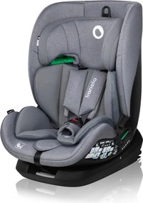 Lionelo - Otočná autosedačka so základňou LAVENDER i-Size 76-150 cm Grey Stone