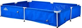 Crivit Bazén Metal Frame, 228 x 159 x 42 cm  (100406414)