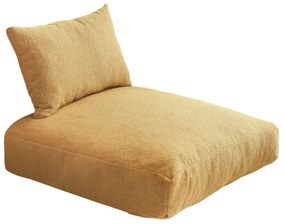 Polštář na podlahu DOKUMA hořčicový