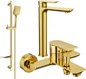 Mexen Alfa DF62 vaňový set, zlatý - 745713DF62-50