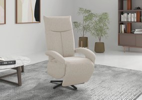 XXXLutz RELAXAČNÉ KRESLO, textil, krémová Sit & More - Online Only obývacie izby - 00014401853F