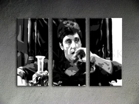 Ručne maľovaný POP Art obraz AL PACINO 150x100 cm
