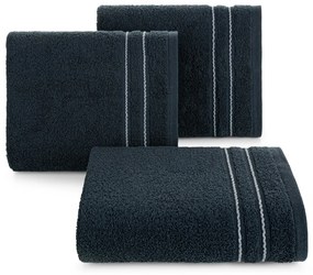 BAVLNENÝ UTERÁK EMINA 30X50 CM TMAVOMODRÁ