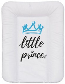 NELLYS Prebaľovacia podložka, mäkká, Little Prince, 70 x 50cm, biela