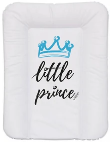 NELLYS Prebaľovacia podložka, mäkká, Little Prince, 70 x 50cm, biela