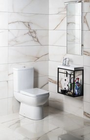 Sapho Sapho, TYANA SHORT WC kombi splach. mech., spod./zad.odpad, 72200EW