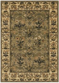 Koberce Breno Kusový koberec ISFAHAN OLANDIA olive, hnedá, viacfarebná,200 x 300 cm