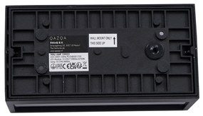 Moderné vonkajšie nástenné svietidlo čierne vrátane LED IP65 - Jail