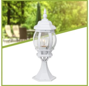Brilliant - Vonkajšia lampa ISTRIA 1xE27/60W/230V 50 cm IP23 biela BI0056