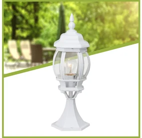 Brilliant - Vonkajšia lampa ISTRIA 1xE27/60W/230V 50 cm IP23 biela BI0056