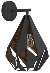 Eglo 49992 - Nástenné svietidlo CARLTON 1 1xE27/60W/230V