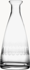 Ručne fúkaná krištáľová karafa Lens, 850 ml