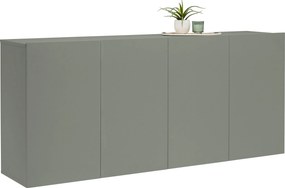 XXXLutz ŠIROKÁ KOMODA, zelená, 180/80/42 cm Hom`in - Online Only drobný nábytok - 000003009073