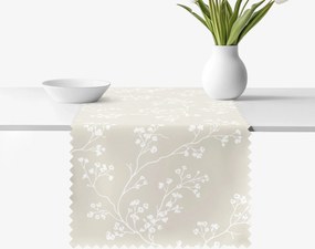 Goldea behúň na stôl teflónový - popínavé rastliny 50x180 cm