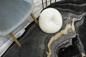 Koberec Kashmir KR287S sivý / čierny