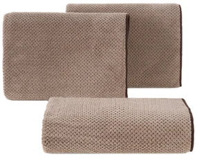 RÝCHLOSCHNÚCI UTERÁK Z MIKROVLÁKNA ZOE1 SADA 6KS 50X90 CM BÉŽOVÁ