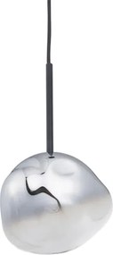 Brilagi - Závesný luster na lanku VULCANO 1xG9/8W/230V pr. 15 cm čierna/dymová čierna