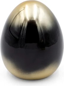 Veľkonočná dekorácia FIG 199 M čierna / zlatá (2 ks)
