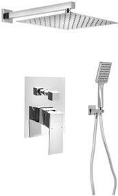 Sapho Sapho, LATUS podomietková sprchová súprava s pákovou batériou, 2 výstupy, chróm, 1102-42-03