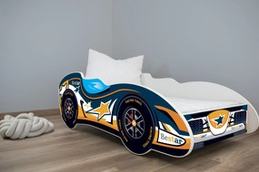 TOP BEDS Detská auto posteľ F1 160cm x 80cm - BESTAR