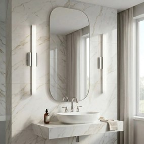 Toolight Toolight, LED nástenné svietidlo 80 cm, 13W, 1000lm, 4000K, APP1847-1W, chrómová, OSW-66002