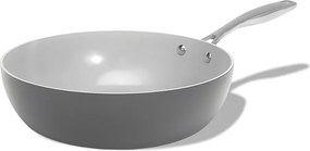 Elmich Nepriľnavá keramická Wok panvica Vital Ø 28 cm - tmavosivá
