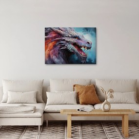 Obraz - Ilustrácia draka (70x50 cm)