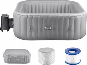 Nafukovací vírivý bazén štvorcový Vevor 910 l