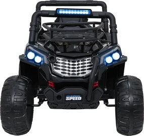 Elektrické terénne autíčko UTV LIFT čierne