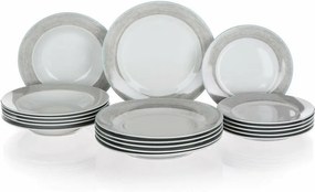 Banquet Shadow 18-dielna jedálenská súprava