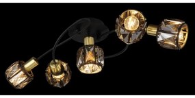 Globo 54357-5B - Prisadený luster INDIANA 5xE14/40W/230V