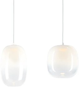 LED Luster na lanku VASO LED/15W/230V biela