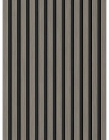 Mexen Lam-B, akustické stenové lamely 275 × 30 cm, HDF doska 4 mm, technická dyha, dub oceľový, S100-275307-3015-006