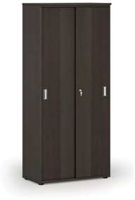 Skriňa so zasúvacími dverami PRIMO WOOD, 1781 x 800 x 420 mm, wenge
