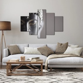 Obraz - Socha Budhu (150x105 cm)