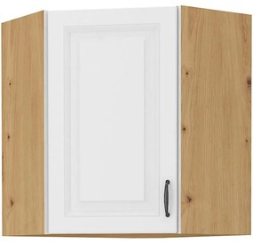 Skrinka do kuchyne STILO biely/ARTISAN 60X60 GN-72 2F (45°)