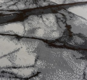 Koberec Lotus 9302 GREY – sivý s abstraktným vzorom Rozmer: 40x60 cm
