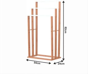 Kondela Stojan na uteráky, KOMO NEW, bambus-biela