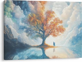 Obraz – Strom života a lásky (70x50 cm)